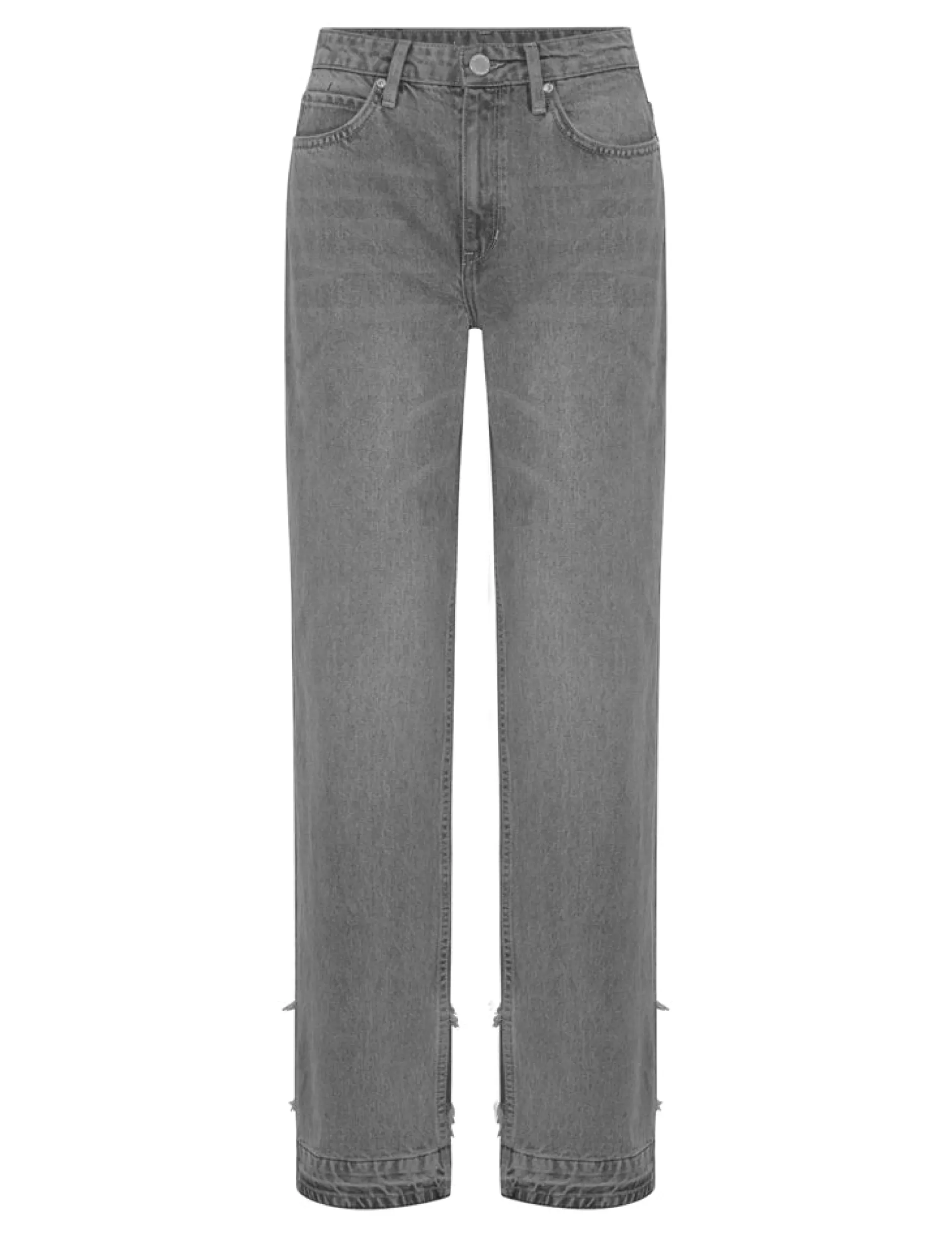 Dame DAY Birger et Mikkelsen Bukser | 2ND Raven Long TT - Slate Denim