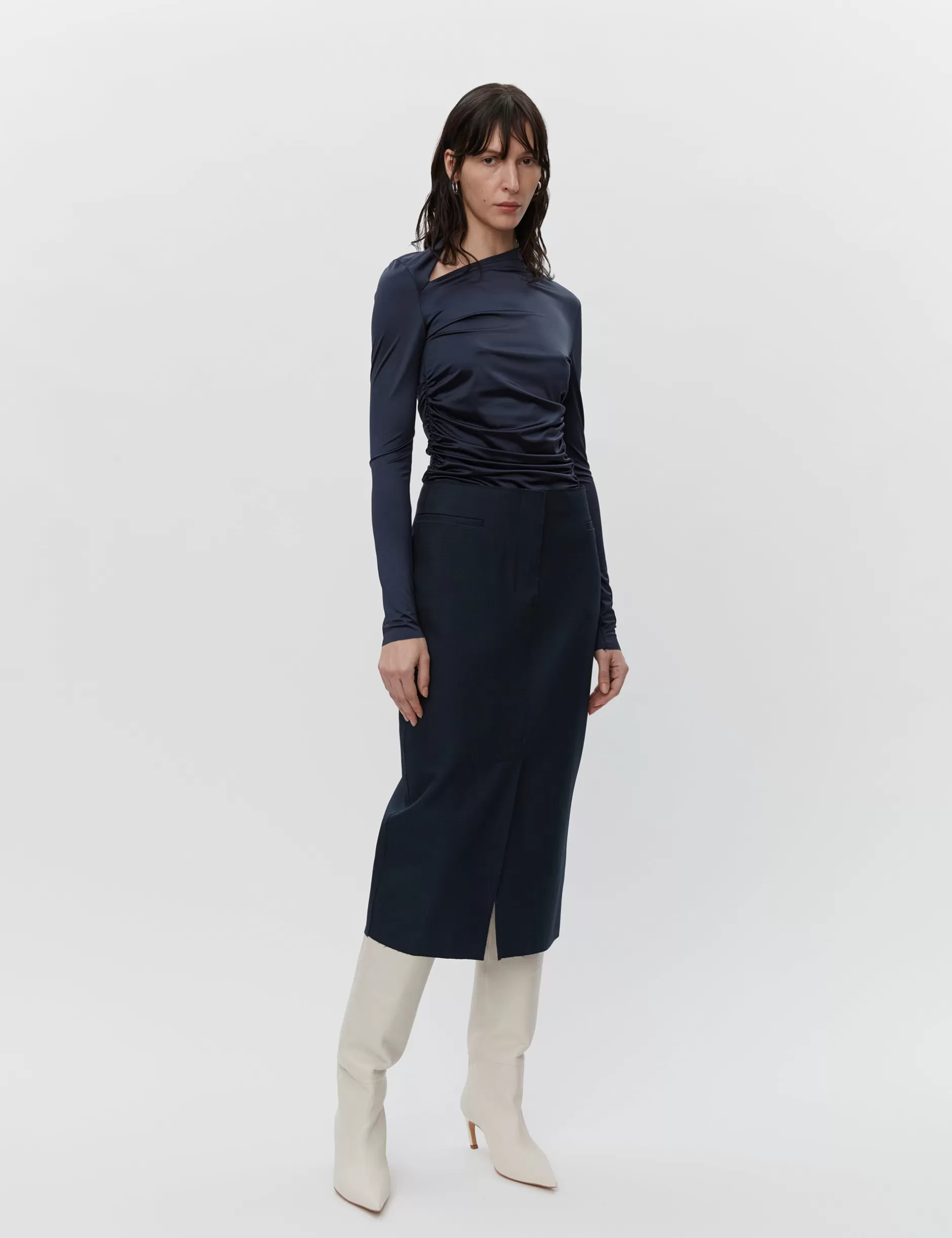 Dame DAY Birger et Mikkelsen Skjorter Og Toppe | Loria - Glossy Stretch