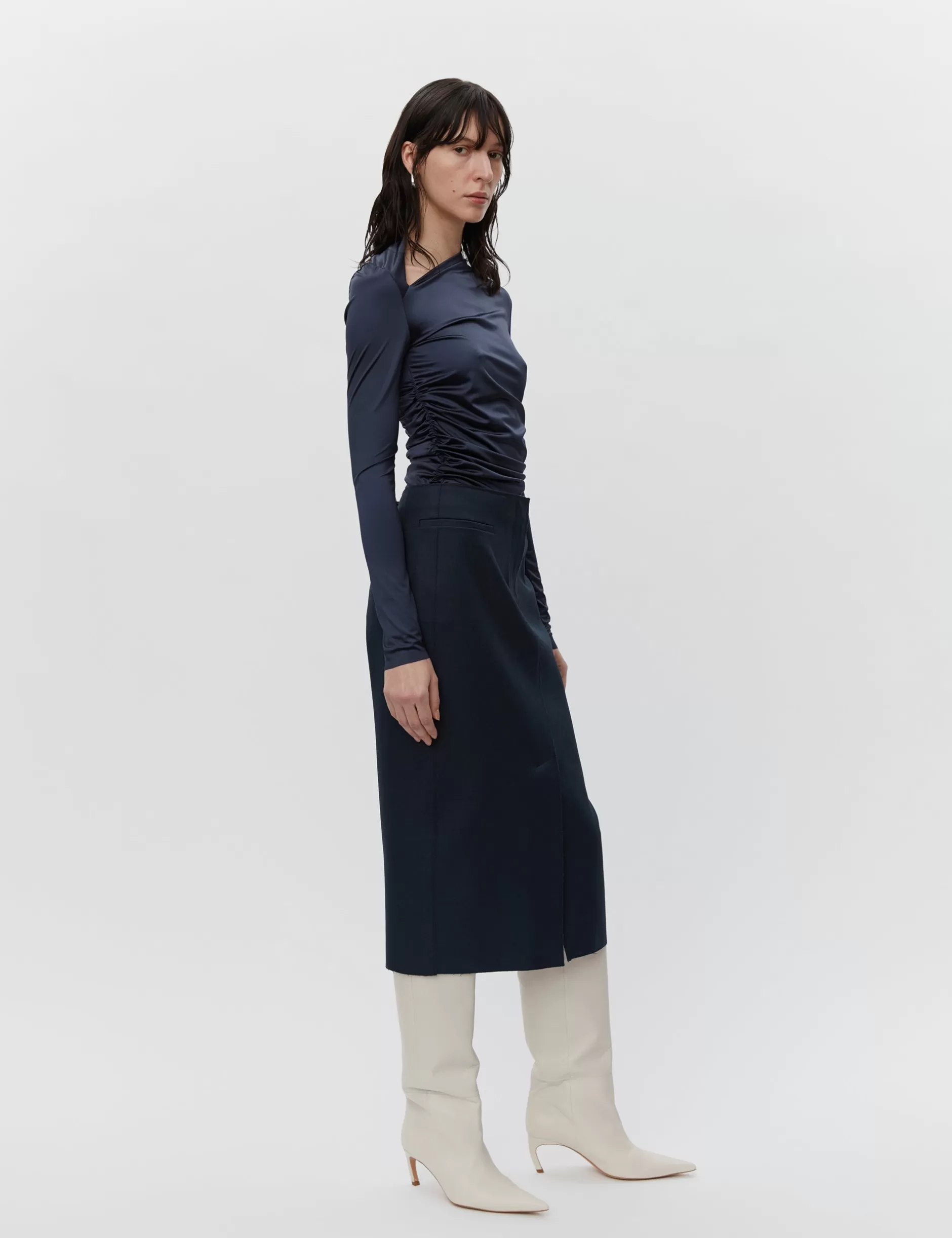 Dame DAY Birger et Mikkelsen Skjorter Og Toppe | Loria - Glossy Stretch